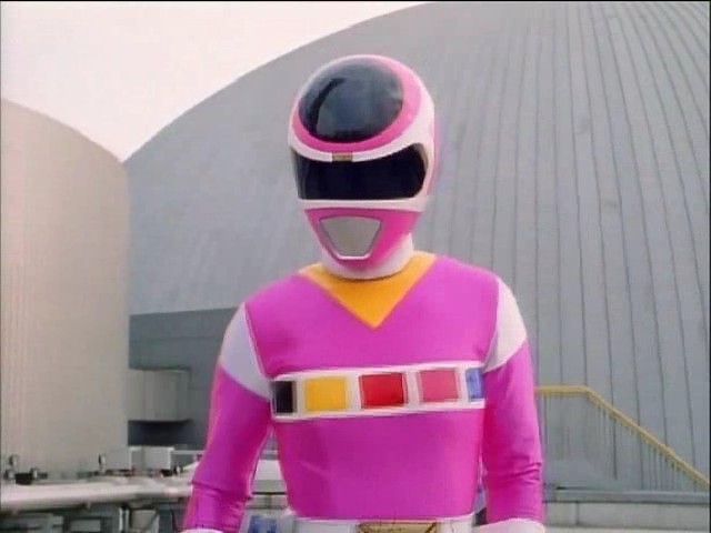 Here's a shot of the Pink Ranger's Astro Blaster. 