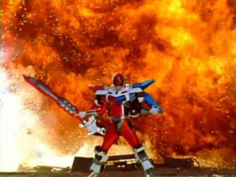 power rangers spd red ranger battlizer sonic mode